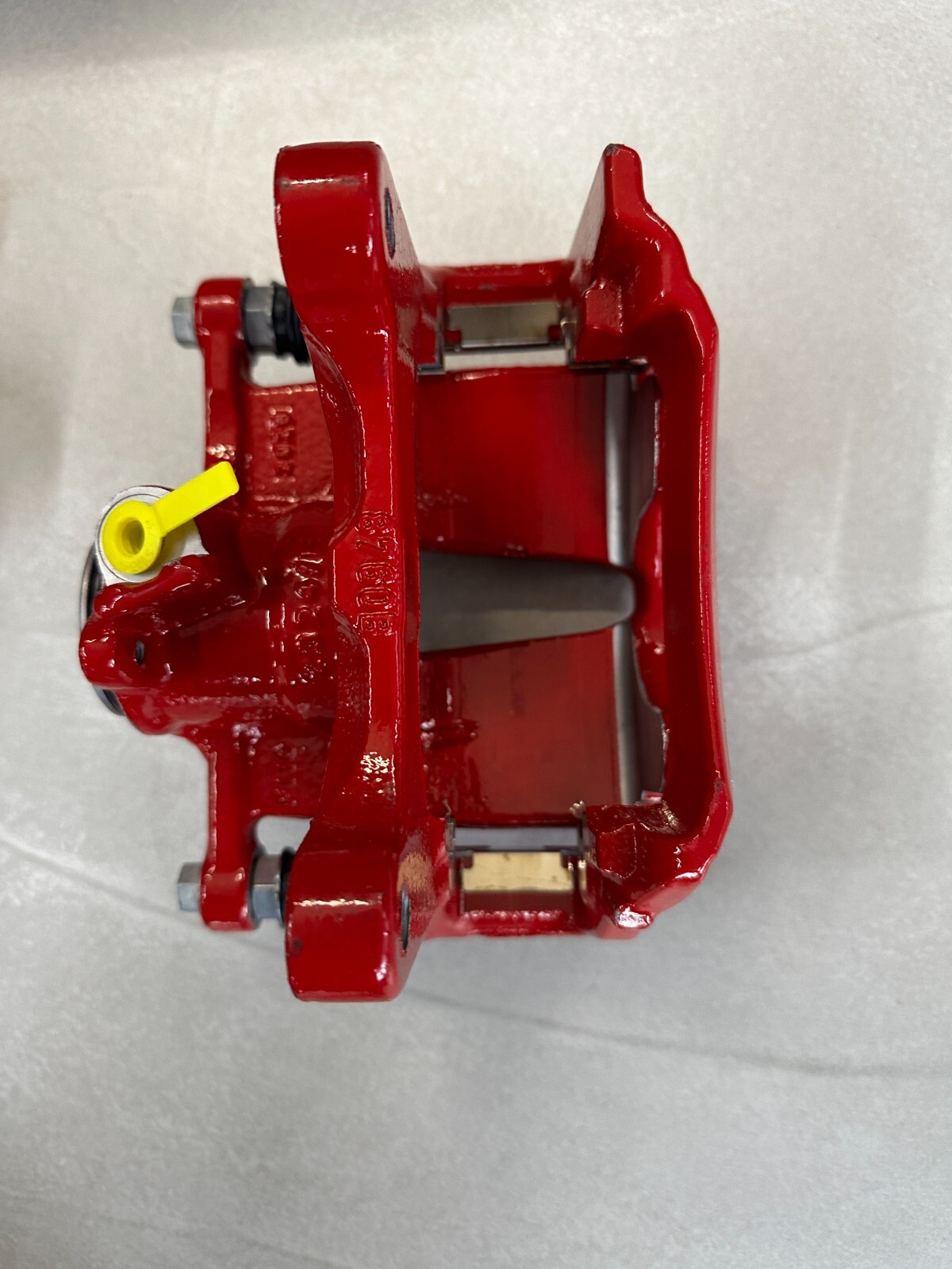 AUDI SQ7 SQ8 BREMSSATTELGEHÄUSE BREMSSATTEL ROT HINTEN RECHTS 4M0615406GD OE NEU - Obrázek 7