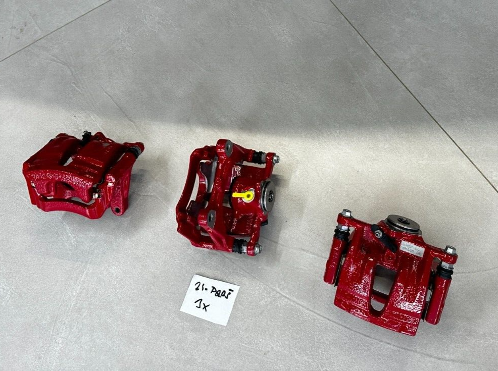 AUDI SQ7 SQ8 BREMSSATTELGEHÄUSE BREMSSATTEL ROT HINTEN RECHTS 4M0615406GD OE NEU - Obrázek 10