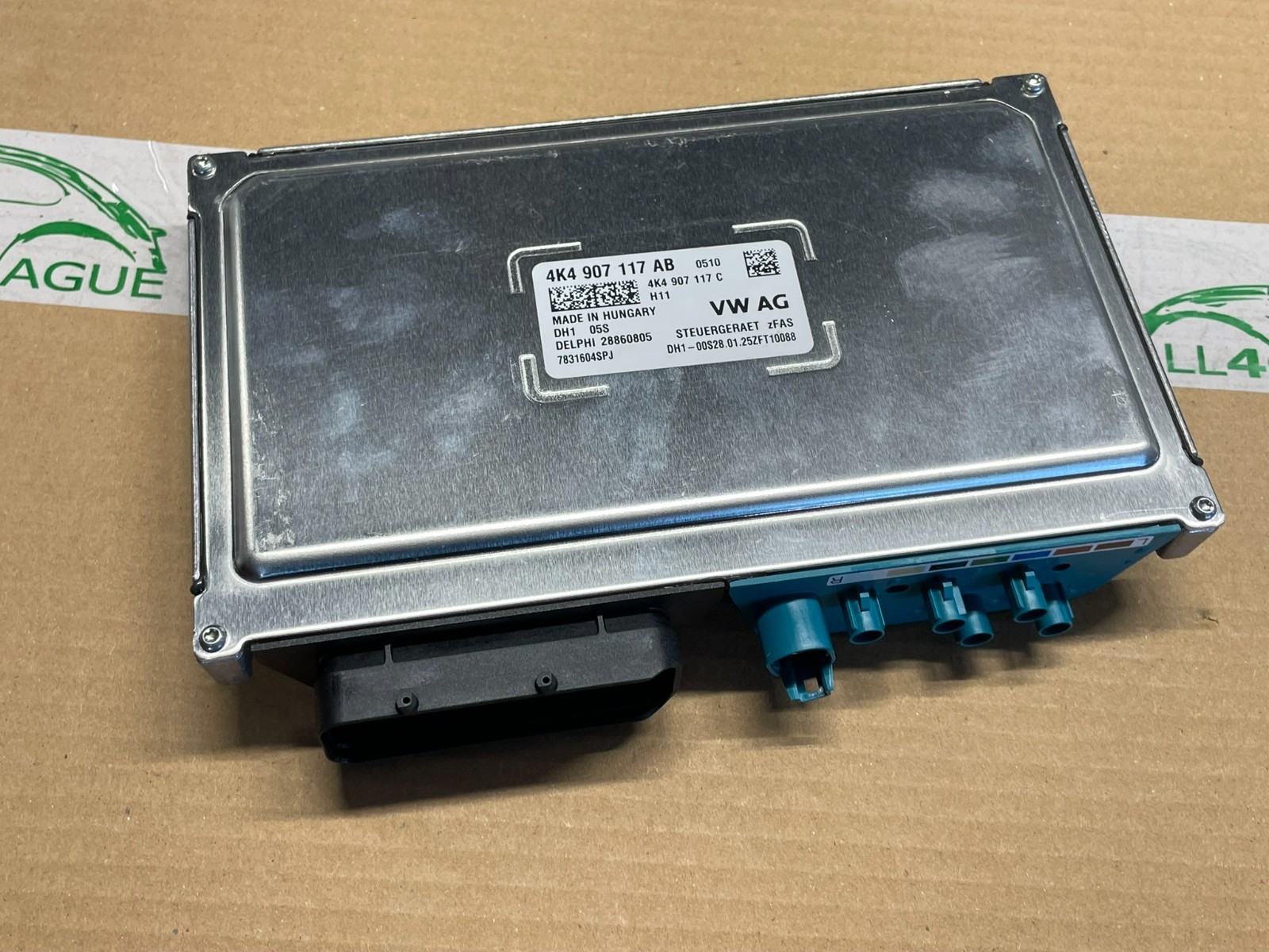 AUDI STEUERGERÄT ASSISTENZSYSTEME STEUERGERÄT FÜR KAMERAS 360°, 4K4907117AB NEU - Obrázek 14