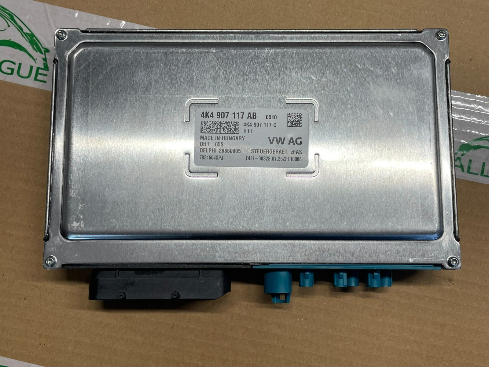 AUDI STEUERGERÄT ASSISTENZSYSTEME STEUERGERÄT FÜR KAMERAS 360°, 4K4907117AB NEU - Obrázek 15