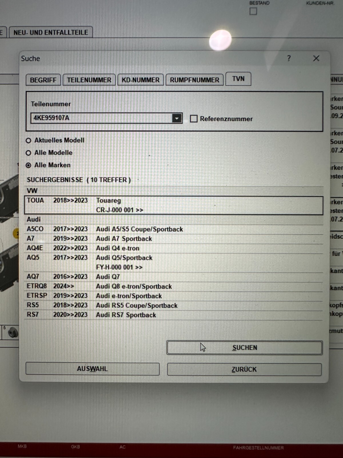 AUDI VW 4KE 959 107 A HECKKLAPPEN STEUERGERÄT 4KE959107A TAILGATE CONTROL ECU - Obrázek 12