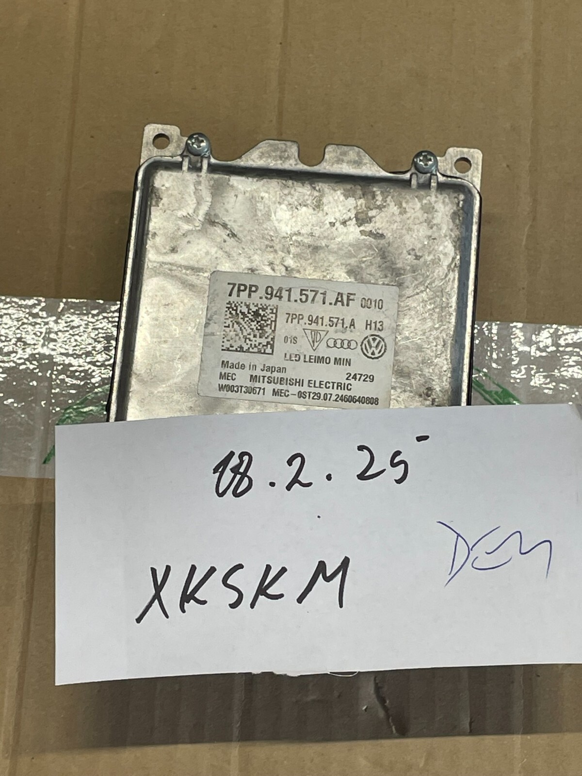 AUDI VW ŠKODA SCHEINWERFER STEUERGERÄT LED 7PP941571AF DEMONT VOM TEST WAGEN ORG - Obrázek 13