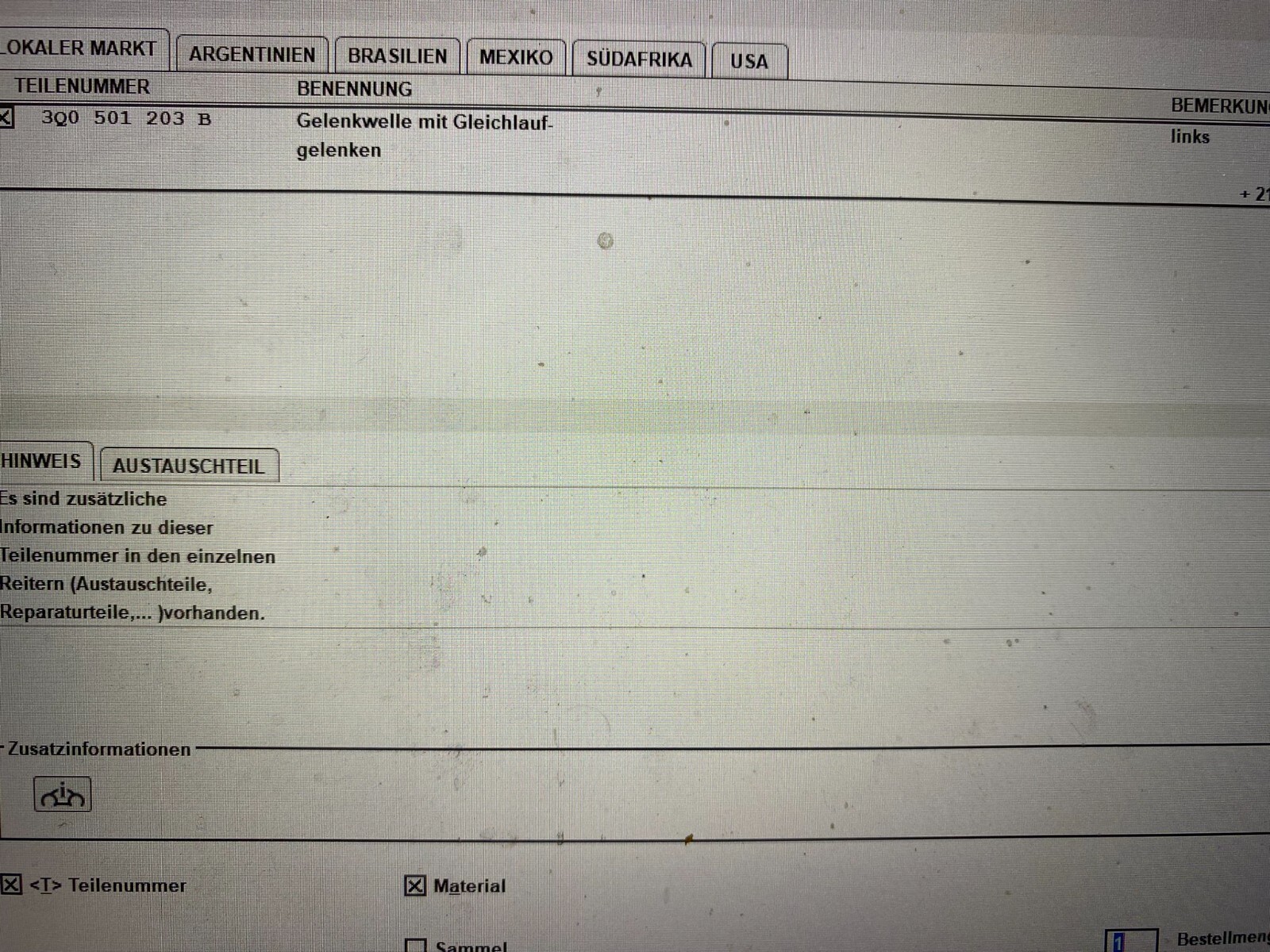 AUDI VW SKODA SEAT ANTRIEBSWELLE ANTRIEB GELENKWELLE HINTEN 3Q0501203B ORIG.NEU! - Obrázek 12