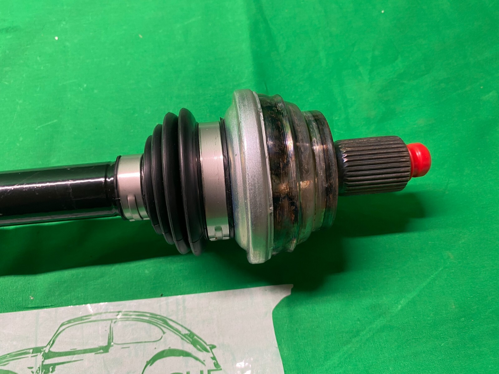 AUDI VW SKODA SEAT ANTRIEBSWELLE ANTRIEB GELENKWELLE HINTEN 3Q0501203B ORIG.NEU! - Obrázek 4