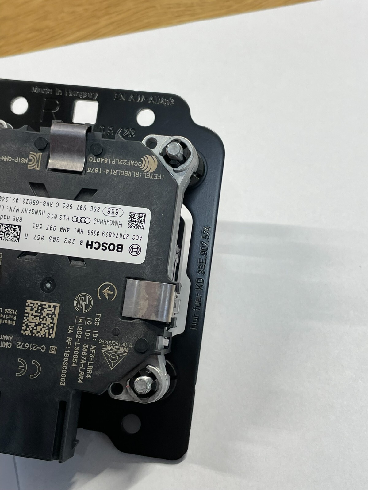 BENTLEY FLYING SPUR ACC RADARSENSOR STEUERGERÄT 3SE907541C 3SE907561C NEU ORIG. - Obrázek 19