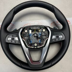 BMW 5 6 7 G30 G31 G32 G11 BMW LENKRAD SPORT LEDER MIT PADELS FAST NEU ca. 4500km