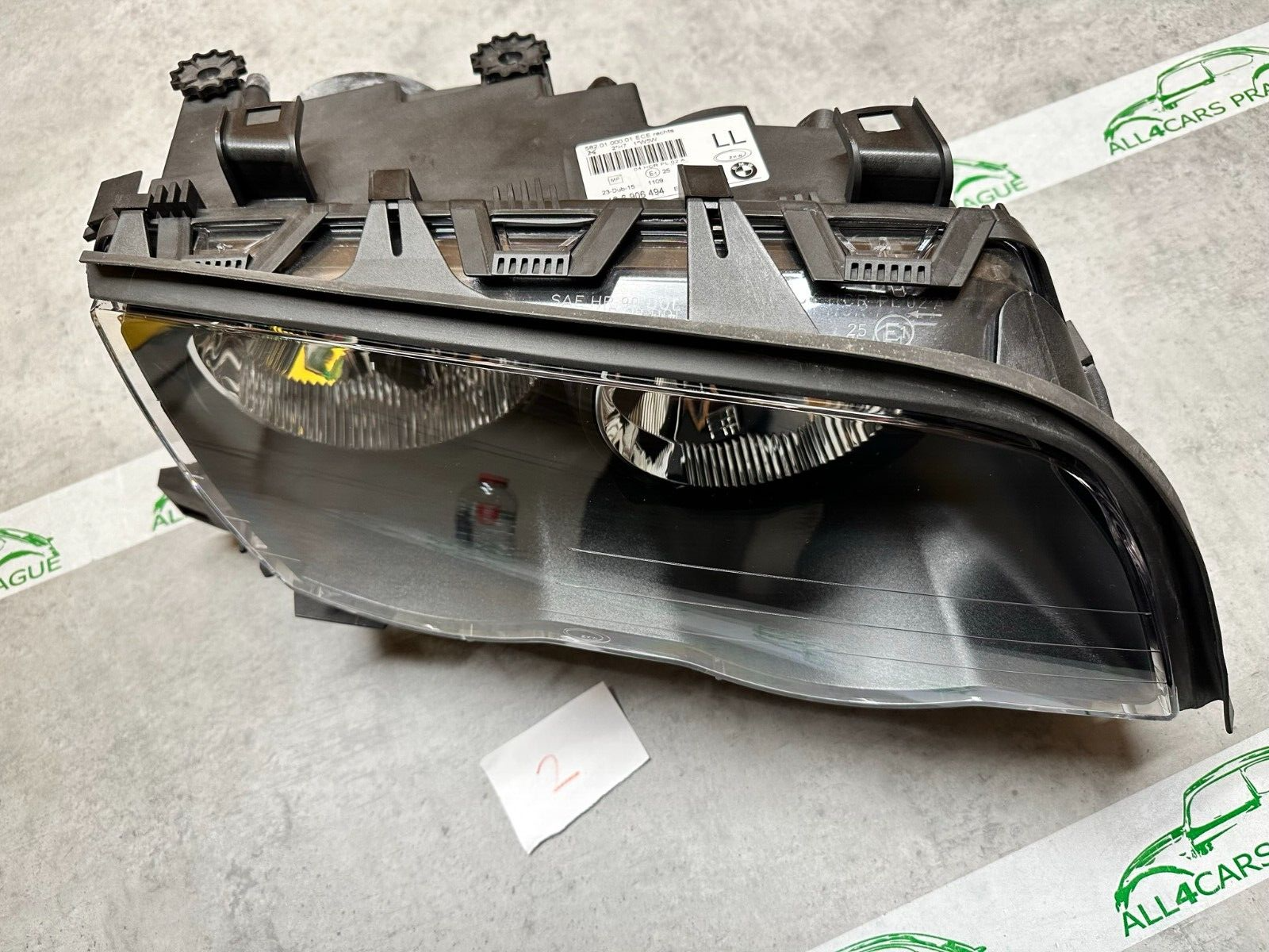 BMW E46 SCHEINWERFER VORNE RECHTS 63.12-6 906 494 ORIGINAL NEU!! 2 - Obrázek 13