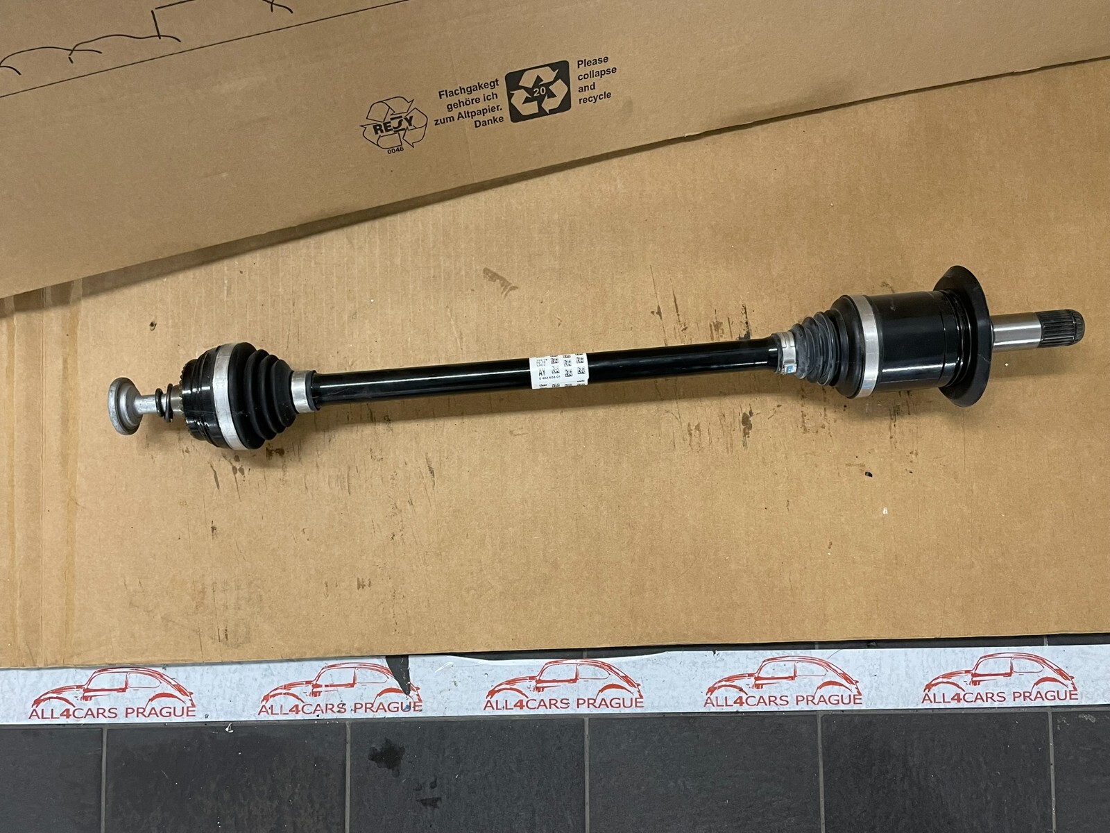 BMW G20/G21 320D X-DRIVE : 8 482 603-01 ABTRIEBSWELLE REAR LEFT DEMONT TEST CAR