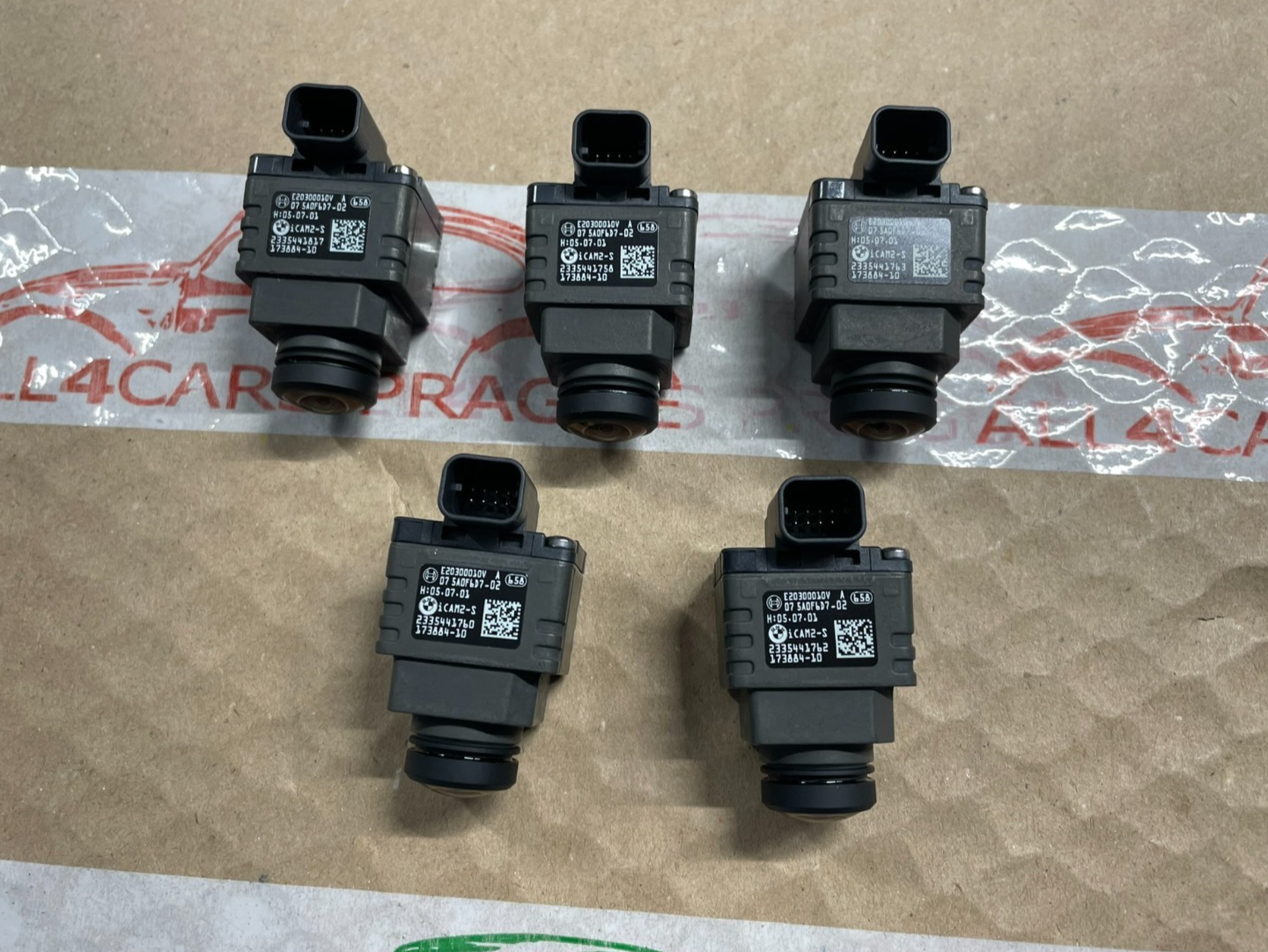 BMW I CAM2-S KAMERA REVERSING CAMERA 5A0F6D7 - 02 , 66535A0F6D7 , 173884-10 NEU