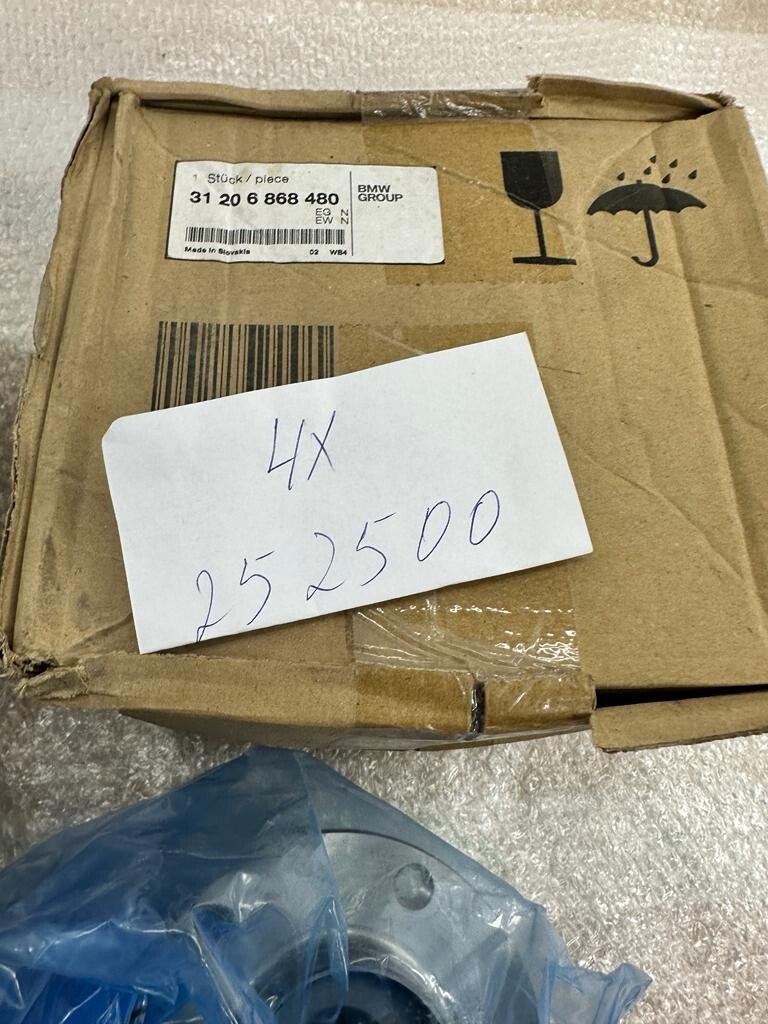 BMW RADNABE MIT LAGER VORNE RADLAGER RADNABE VORN 31206868480 - 6868480,orig.NEU - Obrázek 17