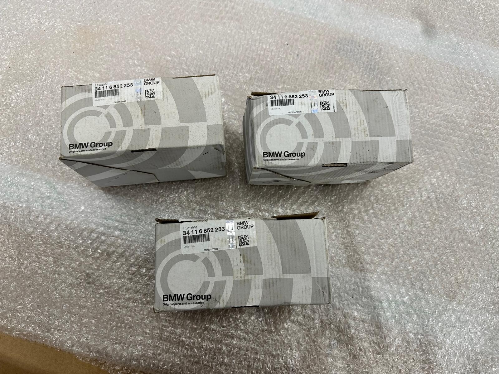 BREMSBELÄGE BMW X5, X6 BREMSBELÄGE 34116852253 - 34114074370 - 34116779293 ORIG - Obrázek 6