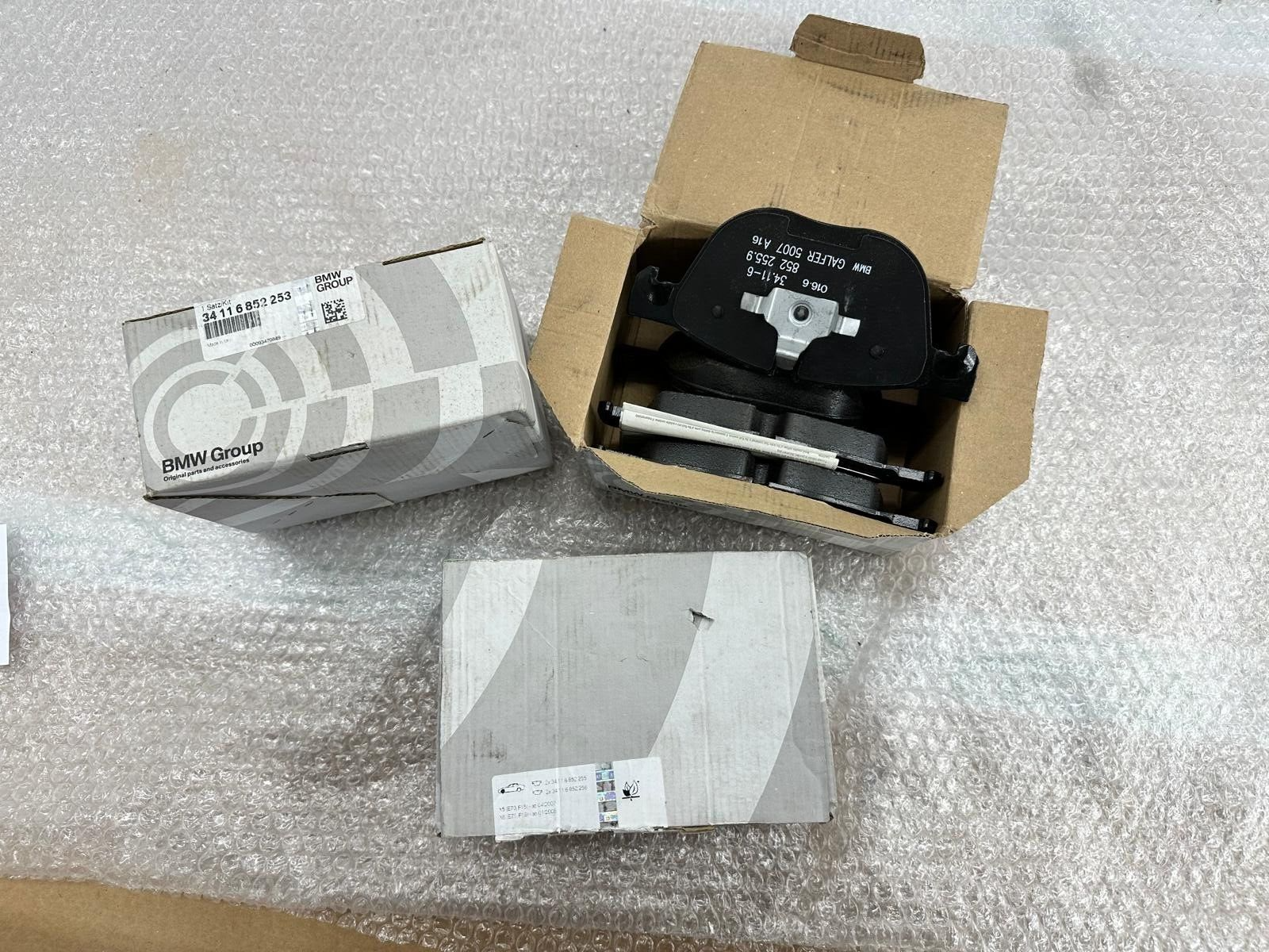 BREMSBELÄGE BMW X5, X6 BREMSBELÄGE 34116852253 - 34114074370 - 34116779293 ORIG