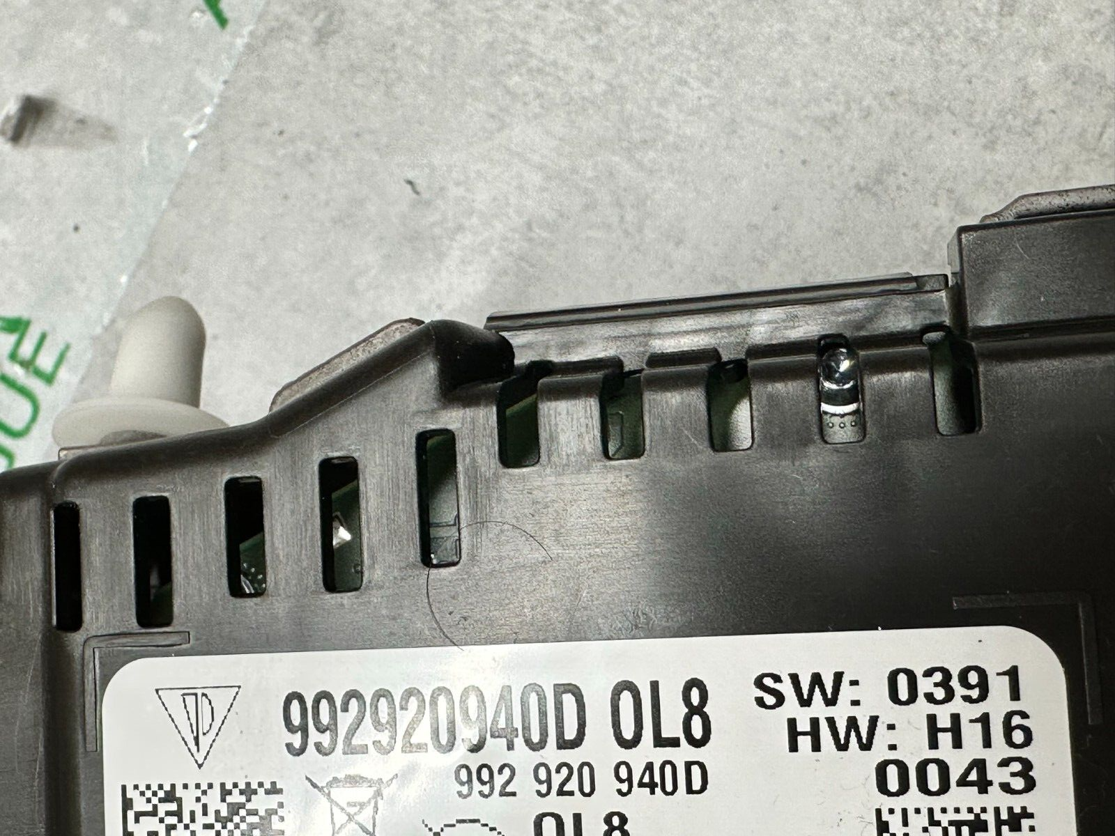 KOMBIINSTRUMENT VIRTUAL COCKPIT PORSCHE 992 GTS 992920940D WEISS NEU - 0 KM! - Obrázek 17