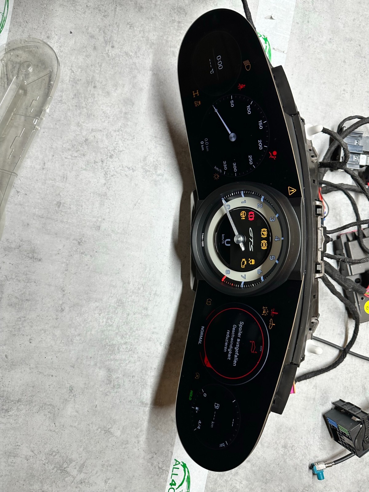 KOMBIINSTRUMENT VIRTUAL COCKPIT PORSCHE 992 GTS 992920940D WEISS NEU - 0 KM! - Obrázek 22