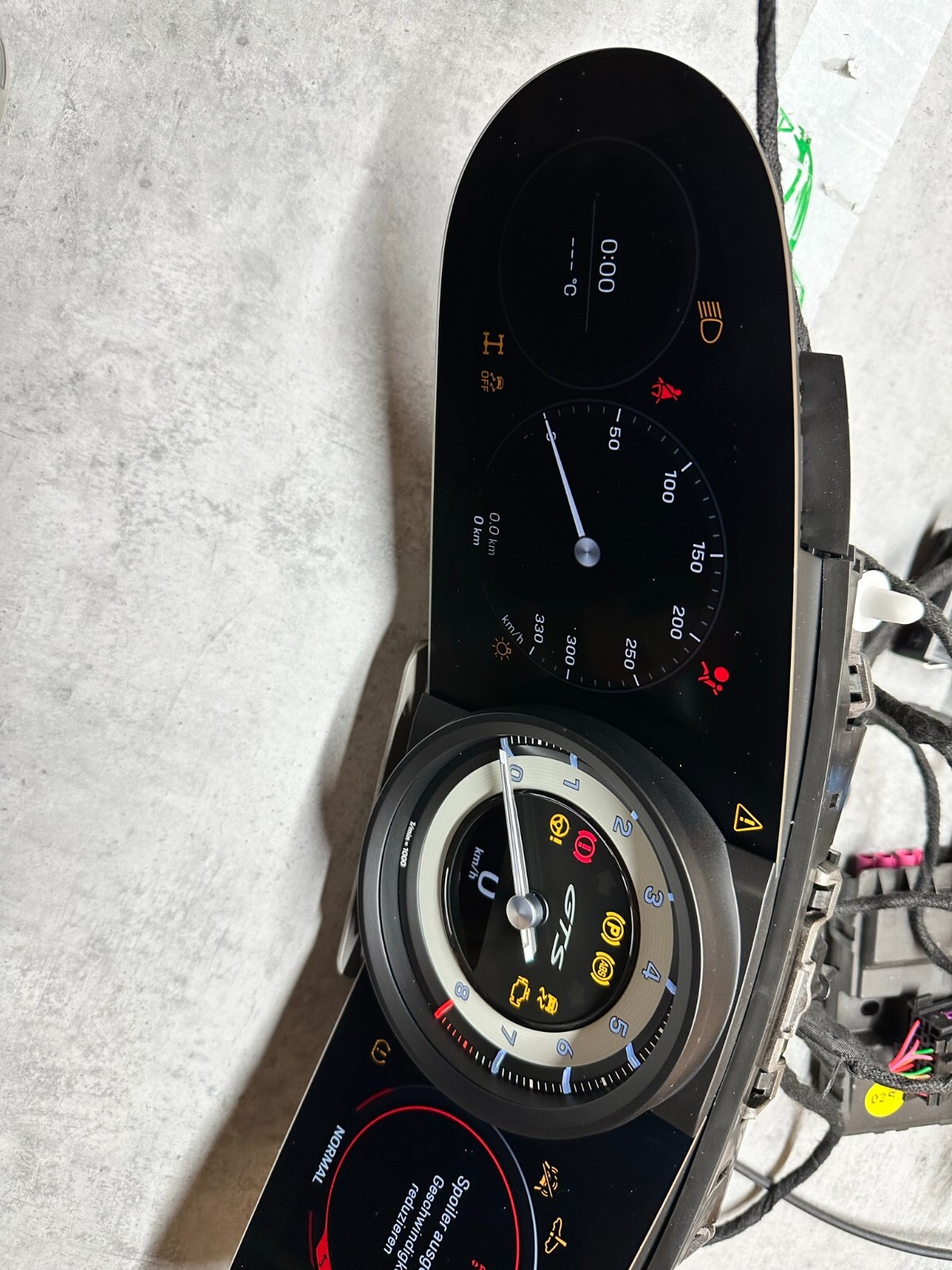 KOMBIINSTRUMENT VIRTUAL COCKPIT PORSCHE 992 GTS 992920940D WEISS NEU - 0 KM! - Obrázek 23