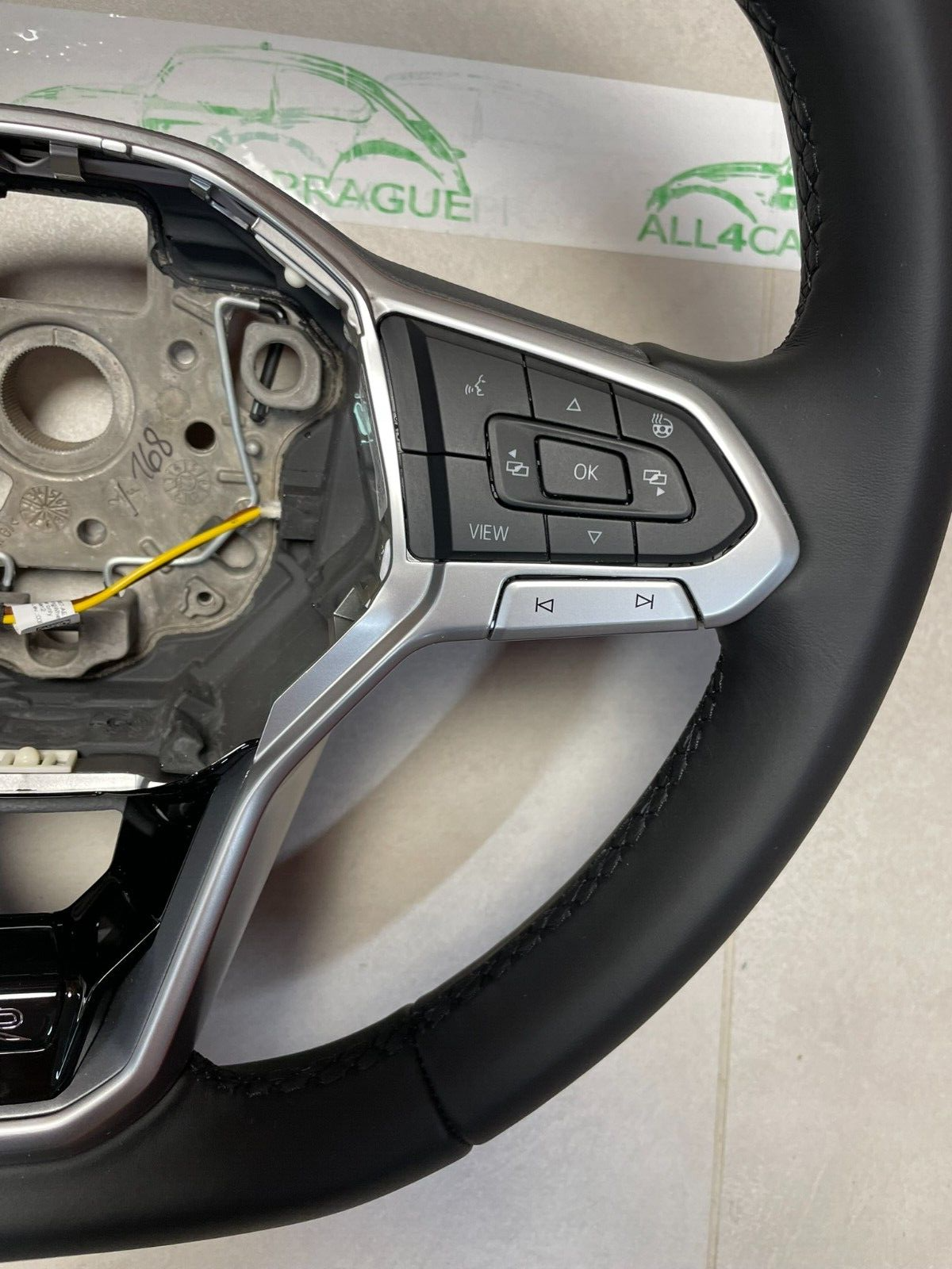 LENKRAD VW GOLF TIGUAN MULTIFUNKTION LENKRAD LOGO R BEHEIZT 5H0419089HP FAST NEU - Obrázek 7