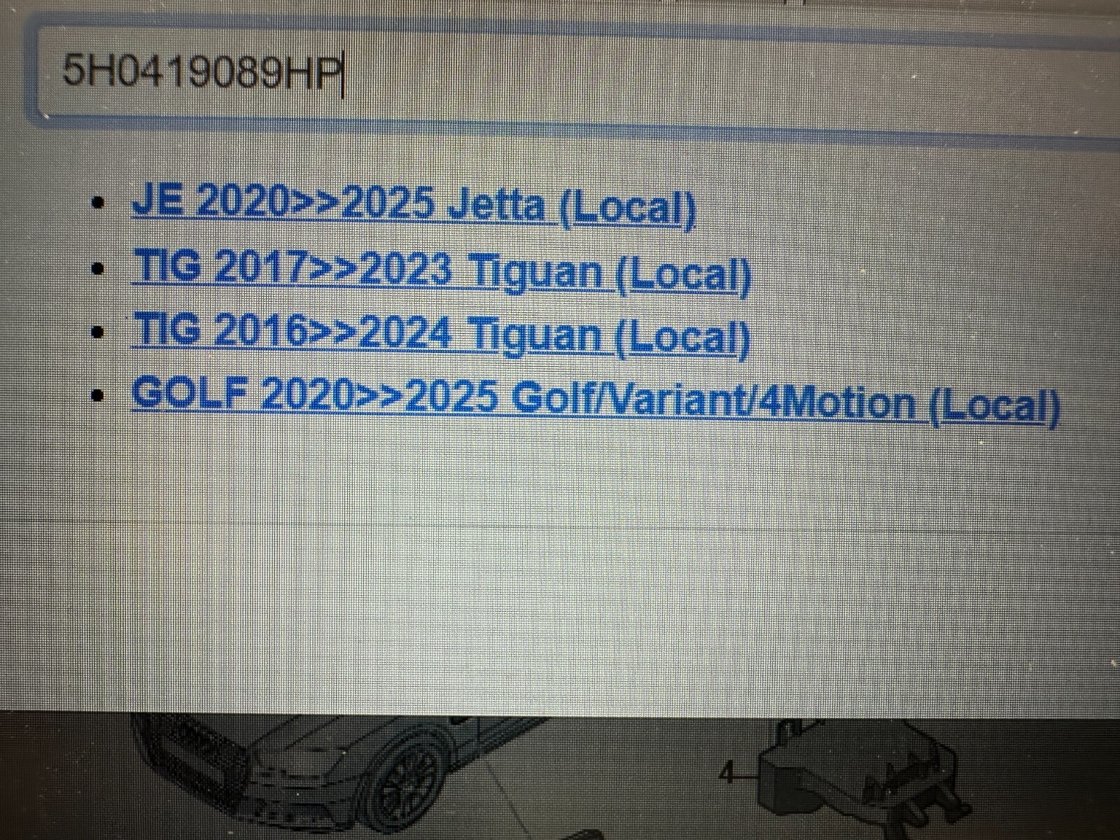 LENKRAD VW GOLF TIGUAN MULTIFUNKTION LENKRAD LOGO R BEHEIZT 5H0419089HP FAST NEU - Obrázek 8