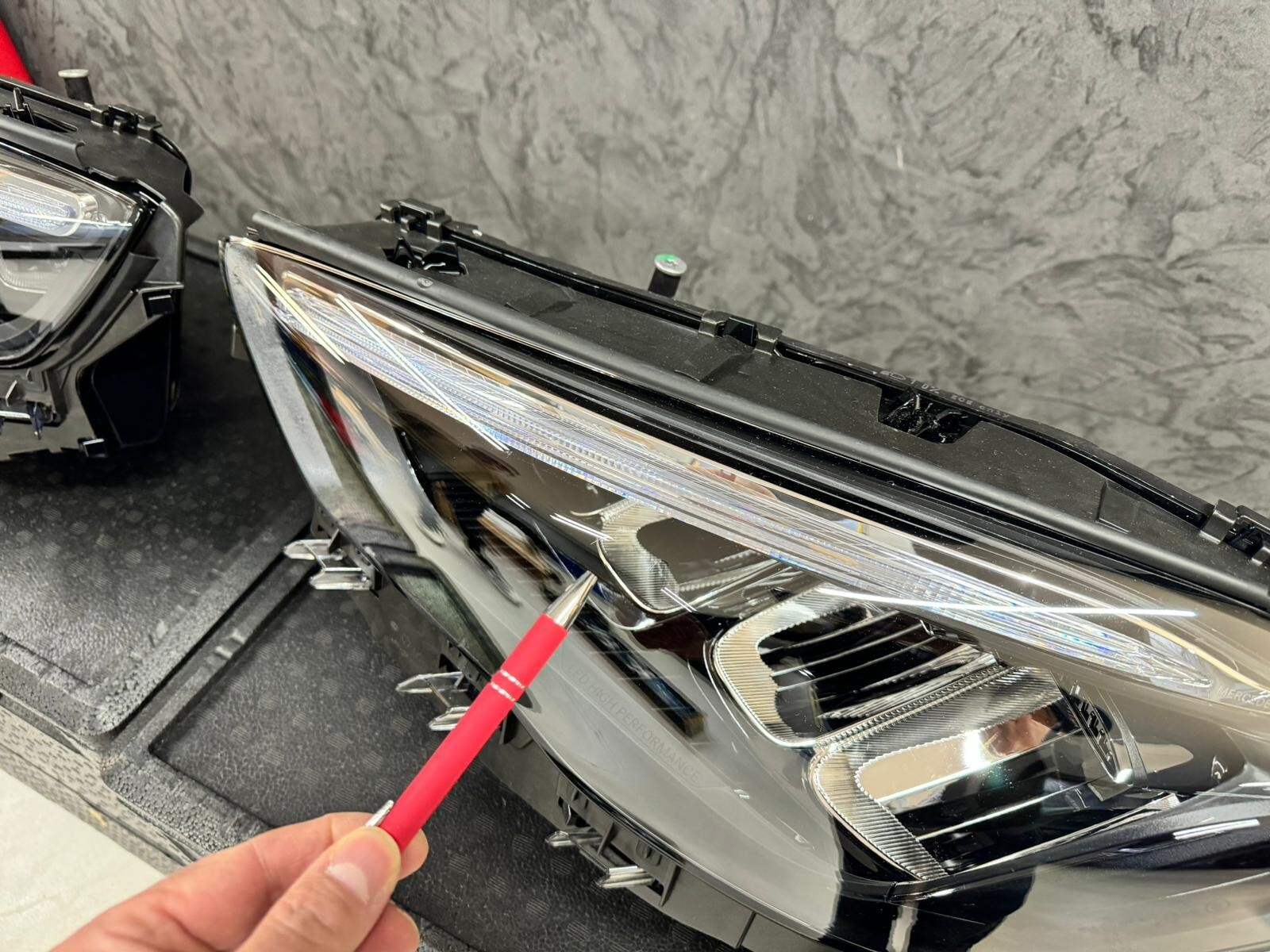 MERCEDES B-CLASS W247 LED SCHEINWERFER SET L+R A2479063504 A2479063604 ORIG.NEU - Obrázek 14