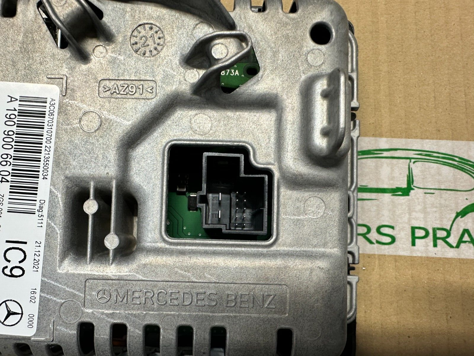 MERCEDES-BENZ AMG GT TACHO DISPLAY KOMBIINSTRUMENT A1909006604 ORIG.NEU!! 0-KM!! - Obrázek 19