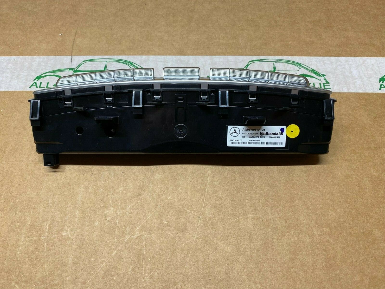 MERCEDES-BENZ C-KLASSE SCHALTERBLOCK KLIMAANLAGE A2059055106 ORIG. NEU!!!! - Obrázek 6