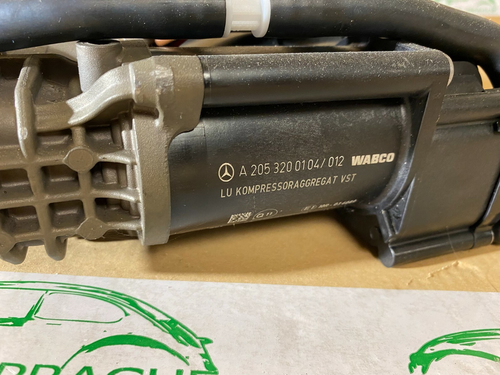 MERCEDES BENZ LUFT LUFTFEDERUNG KOMPRESOR MERCEDES C-KLASSE A2053200104 ORIG.NEU - Obrázek 4