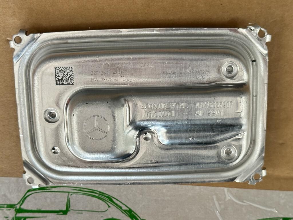 MERCEDES BENZ SCHEINWERFER STEUERGERÄT HEADLIGHT CONTROL UNIT A2239002526 ORIG! - Obrázek 10