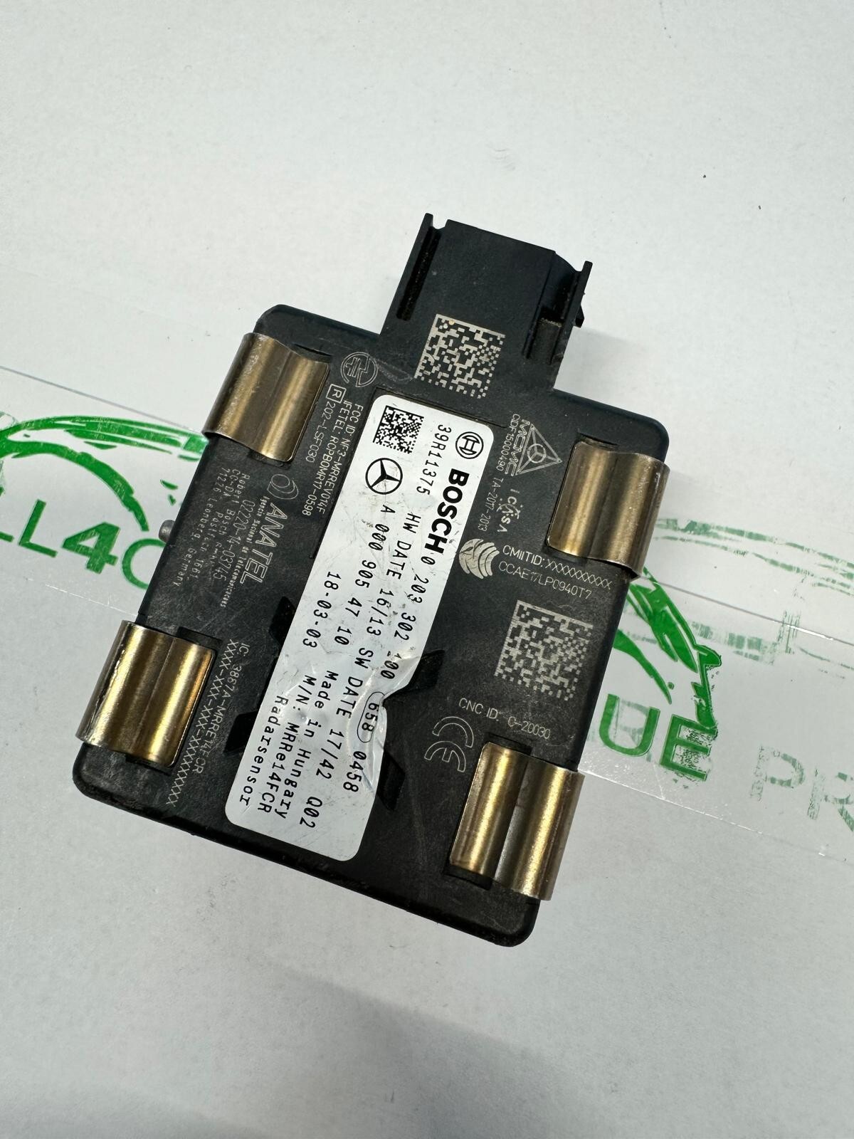 MERCEDES RADAR ABSTAND TOTWINKEL SENZOR A0009054710 FAST NEU DEMONT TEST WAGEN - Obrázek 11