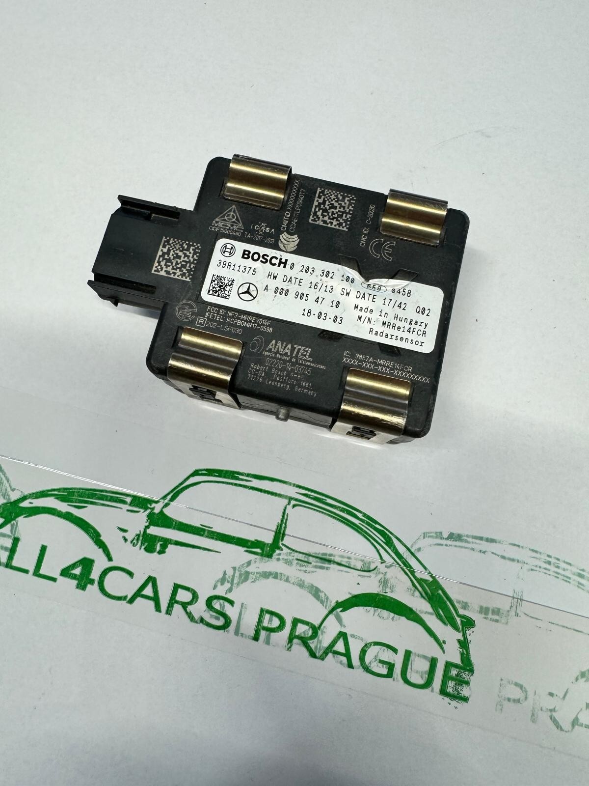 MERCEDES RADAR ABSTAND TOTWINKEL SENZOR A0009054710 FAST NEU DEMONT TEST WAGEN - Obrázek 3