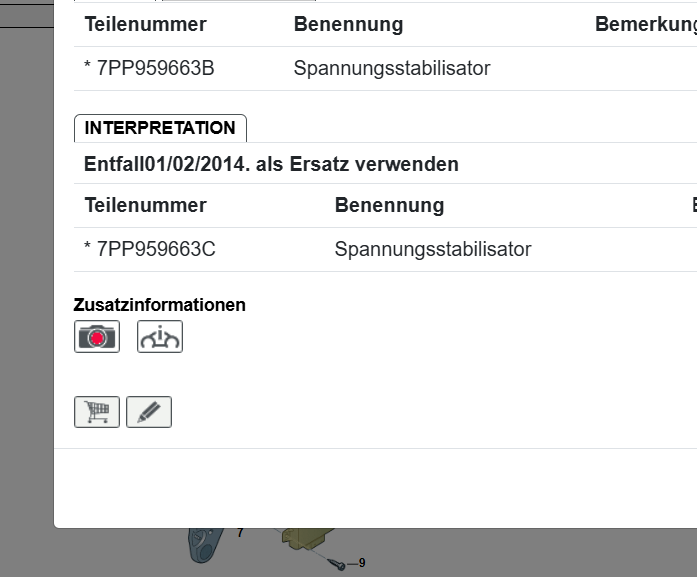 PORSCHE CAYENNE 92A VW TOUAREG 7P SPANNUNGS STEUERGERÄT 7PP959663B = 7PP959663C - Obrázek 7