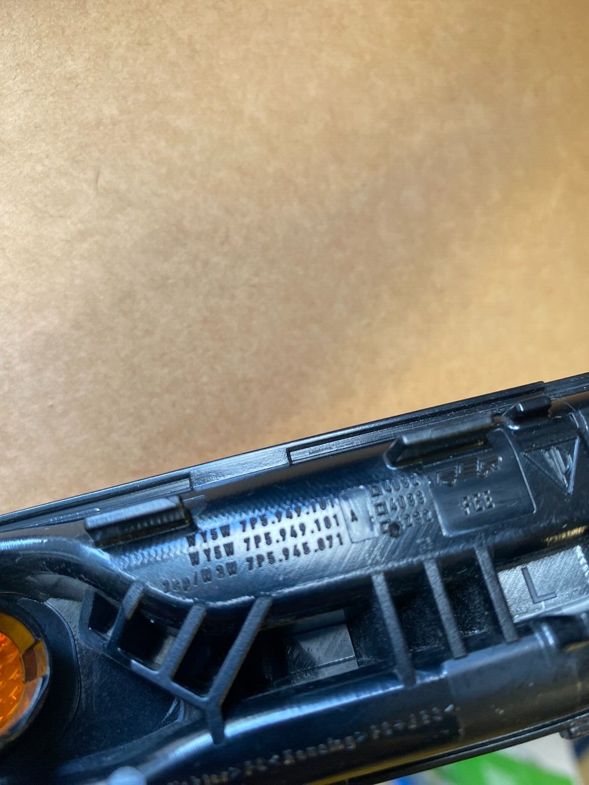 PORSCHE CAYENNE 958 ZUSATZBLINKER BLINKER LINKS 7P5949101A ORIGINAL NEU!! - Obrázek 18