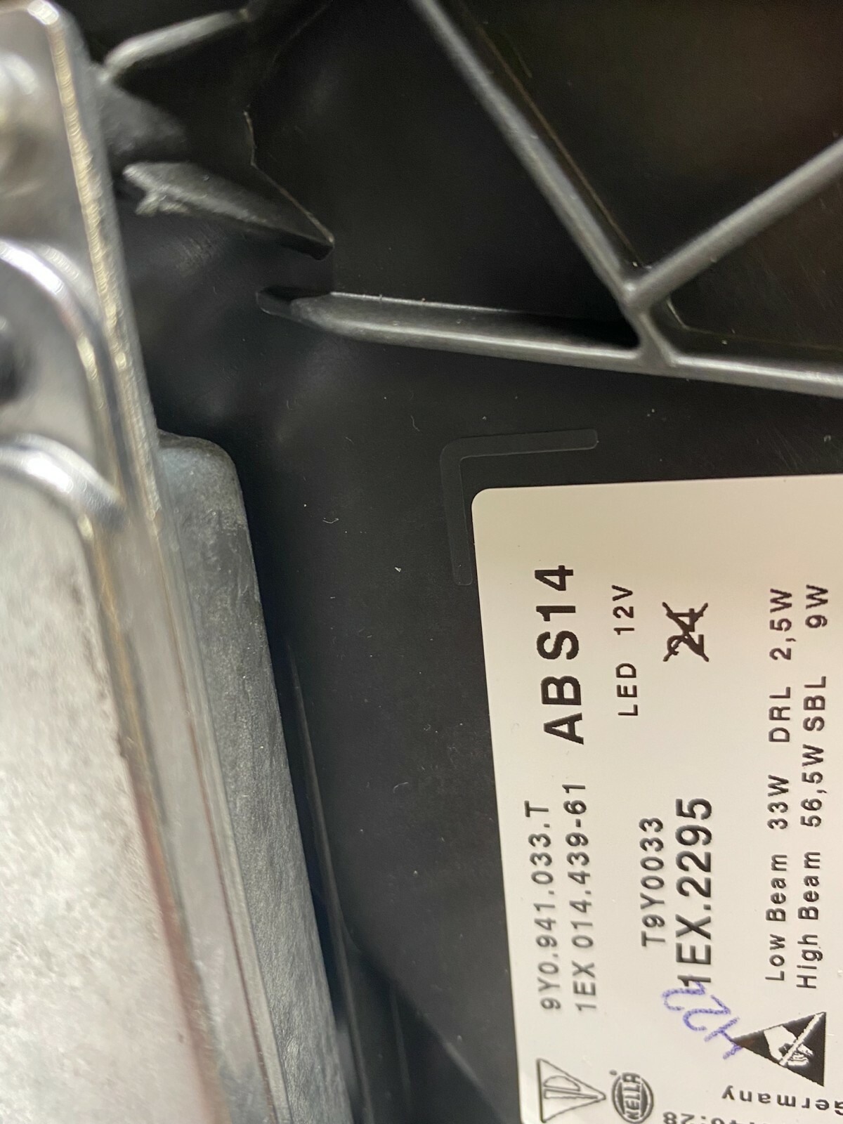 PORSCHE CAYENNE 9Y SCHEINWERFERN SATZ KOMPLET 9Y0941033T + 9Y0941034T ORIG.NEU ! - Obrázek 3