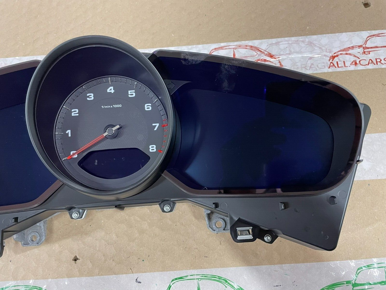 PORSCHE CAYENNE TACHOMETER KOMBIINSTRUMENT CLUSTER 9Y0920935A 6N3 ORIG.NEU 0 KM - Obrázek 15