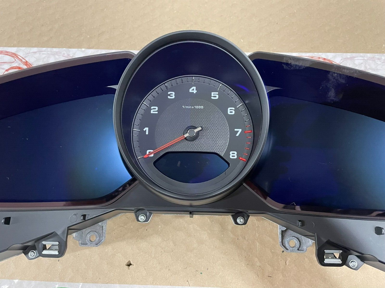 PORSCHE CAYENNE TACHOMETER KOMBIINSTRUMENT CLUSTER 9Y0920935A 6N3 ORIG.NEU 0 KM - Obrázek 16