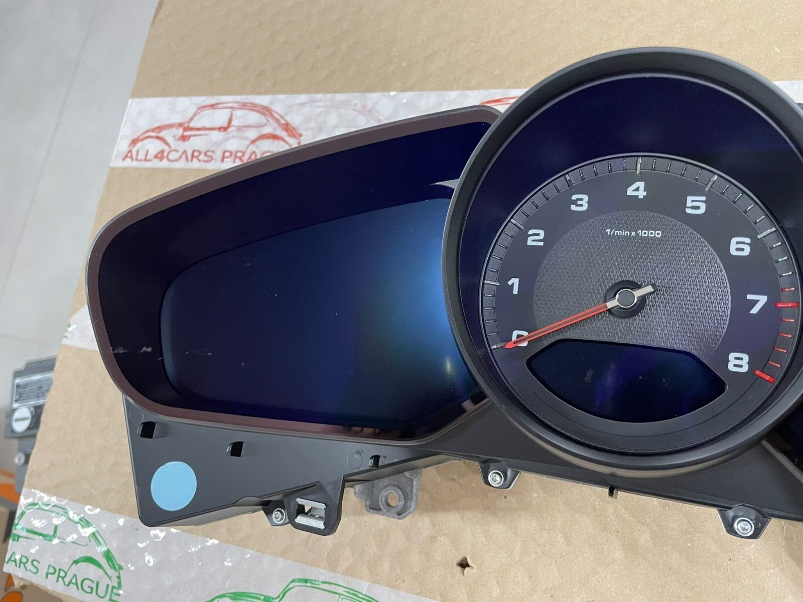 PORSCHE CAYENNE TACHOMETER KOMBIINSTRUMENT CLUSTER 9Y0920935A 6N3 ORIG.NEU 0 KM - Obrázek 17