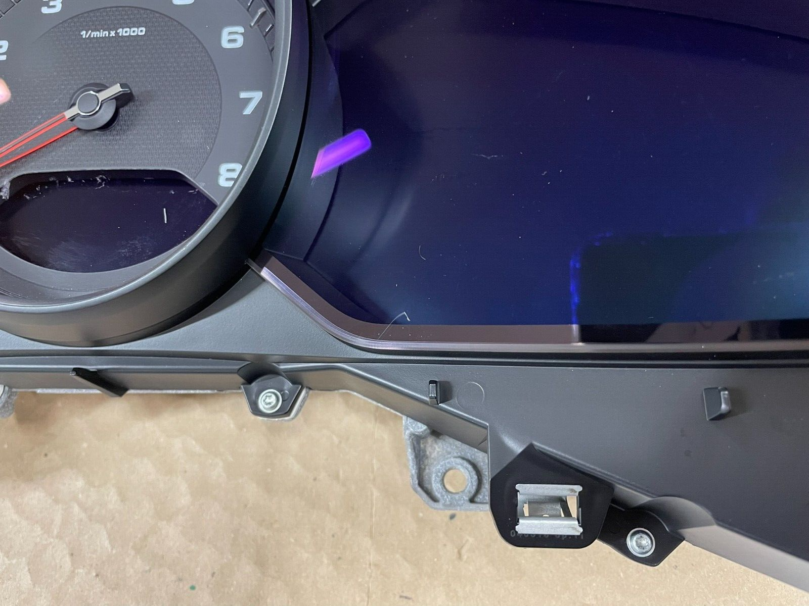 PORSCHE CAYENNE TACHOMETER KOMBIINSTRUMENT CLUSTER 9Y0920935A 6N3 ORIG.NEU 0 KM - Obrázek 18