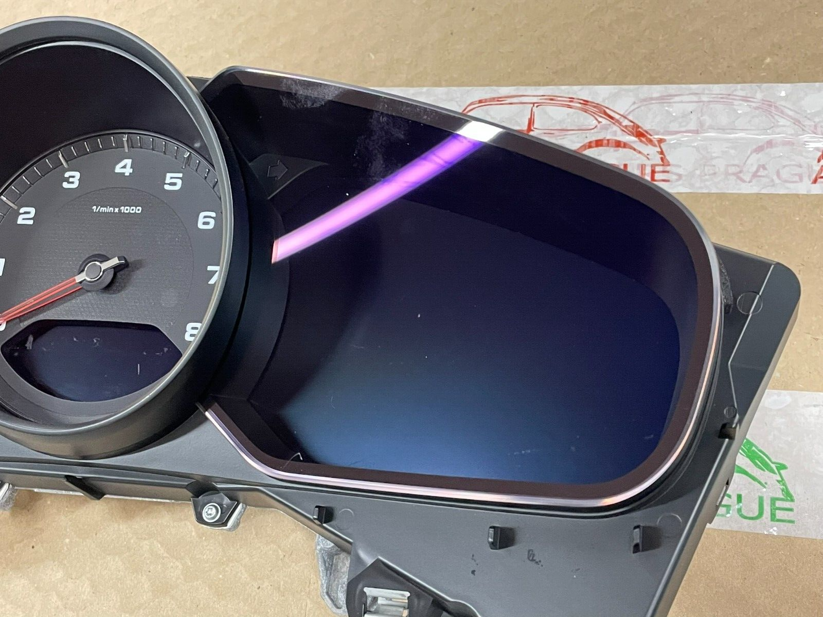 PORSCHE CAYENNE TACHOMETER KOMBIINSTRUMENT CLUSTER 9Y0920935A 6N3 ORIG.NEU 0 KM - Obrázek 21