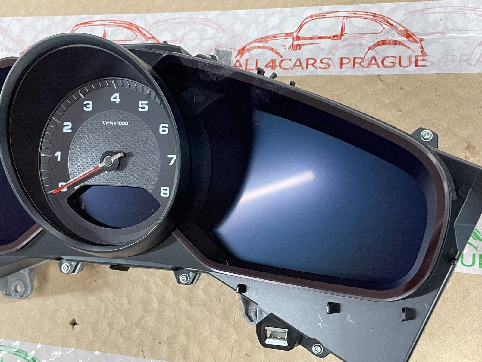 PORSCHE CAYENNE TACHOMETER KOMBIINSTRUMENT CLUSTER 9Y0920935A 6N3 ORIG.NEU 0 KM - Obrázek 22