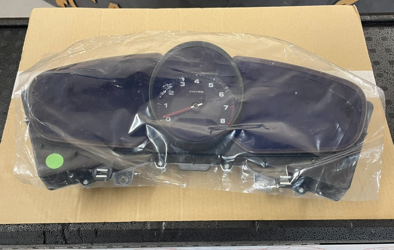 PORSCHE CAYENNE TACHOMETER KOMBIINSTRUMENT CLUSTER 9Y0920935A 6N3 ORIG.NEU 0 KM