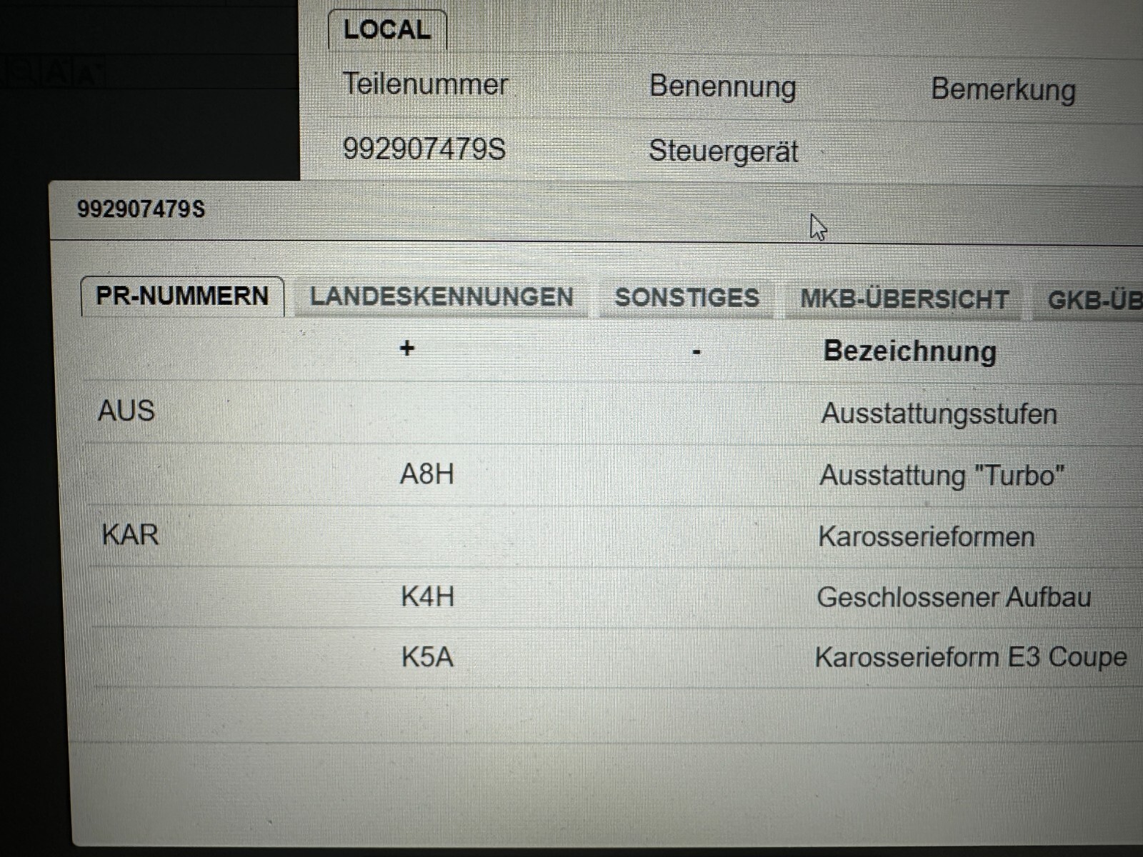 PORSCHE HECKSPOILER STEUERGERÄT 992907479S PORSCHE 991 992 GT3 CAYENNE PANAMERA - Obrázek 5