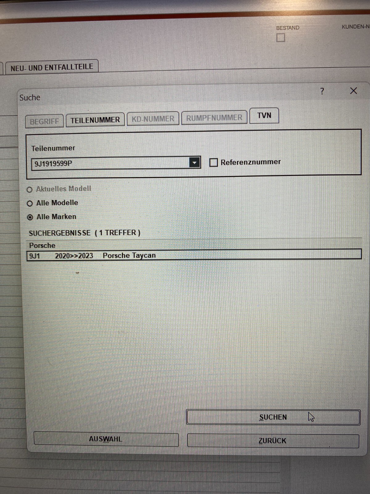 PORSCHE TAYCAN LCD NAVI BEDIENEINHEIT MIT TOUCH-SCREEN 9J1919599P ORIG. NEU!! - Obrázek 7