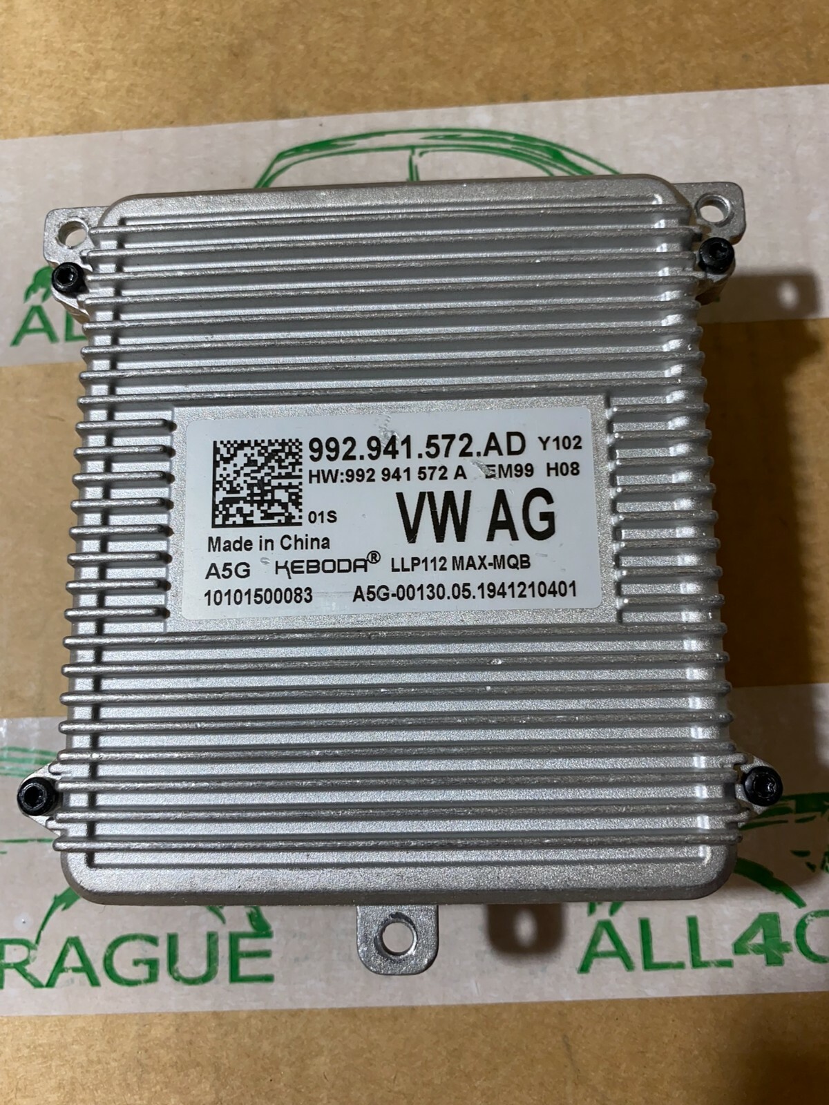 SKODA ENYAQ LED SCHEINWERFER MODUL LEISTUNGSMODUL 992941572AD ORIGINAL NEU!! - Obrázek 4