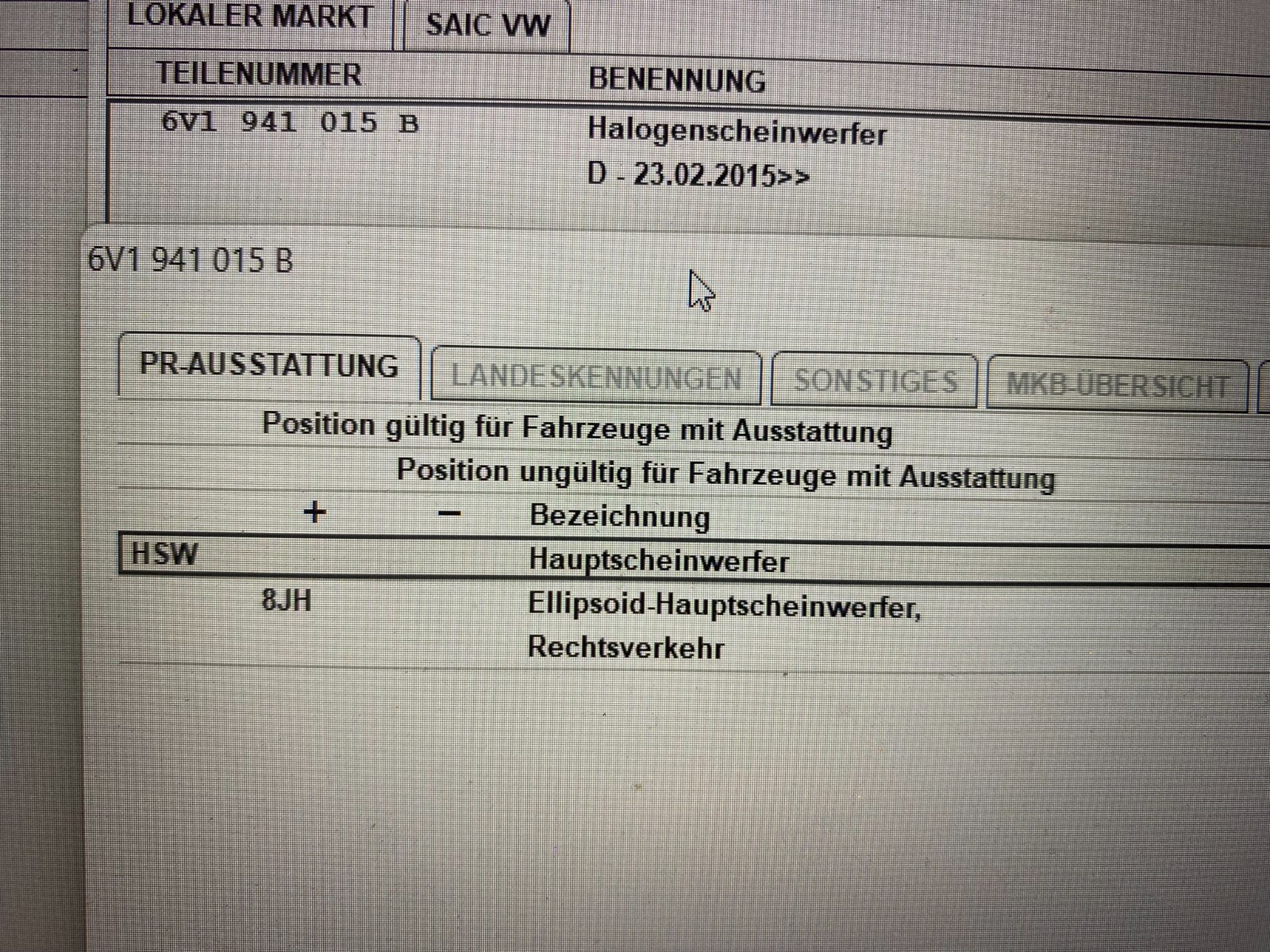 SKODA FABIA 2015-- LED LINKS FRONTSCHEINWERFER 6V1941015B ORIG. TEIL SKODA NEU!! - Obrázek 13