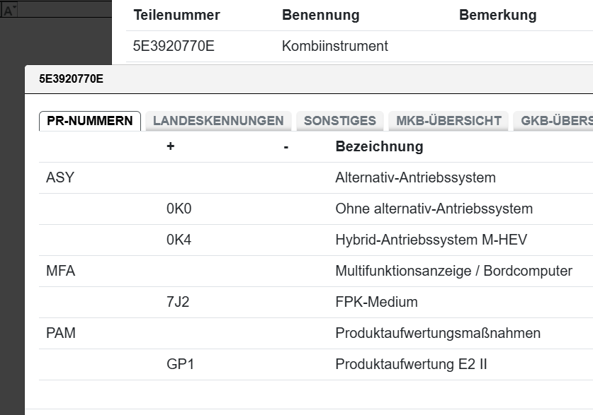 ŠKODA OCTAVIA 4 KOMBI INSTRUMENT TACHOMETER VIRTUAL COCPIT 5E3920770E 0 KM NEU - Obrázek 6