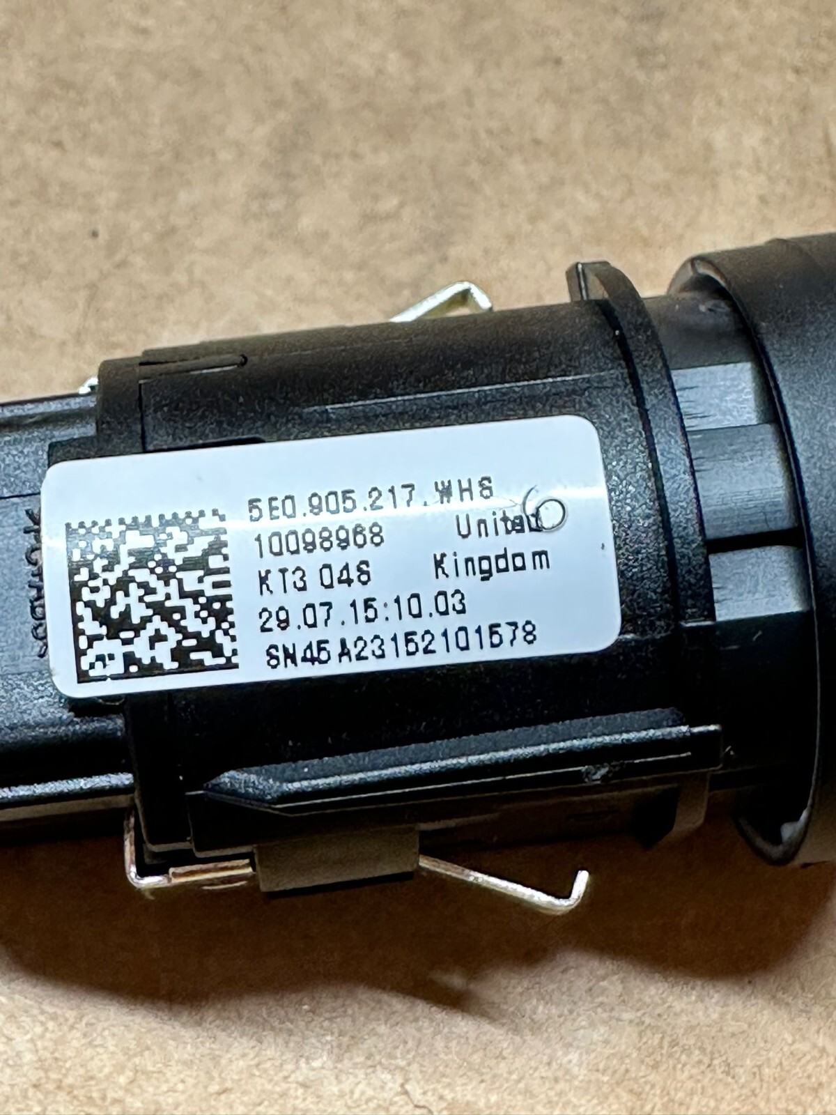 SKODA OCTAVIA, FABIA, RAPID START-STOP-SCHALTER 5E0905217, 6V0905217, ORIGINAL - Obrázek 6