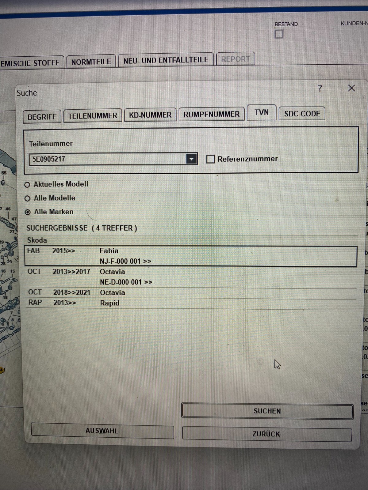 SKODA OCTAVIA, FABIA, RAPID START-STOP-SCHALTER 5E0905217, 6V0905217, ORIGINAL - Obrázek 8