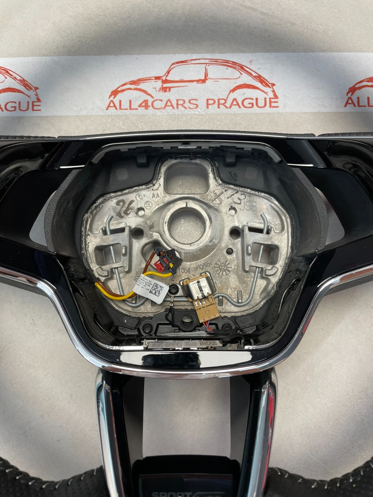 ŠKODA OCTAVIA IV 5E3 SPORT LINE LENKRAD ABGEFLACHT GELOCHT 5E3419093AT FAST NEU - Obrázek 8