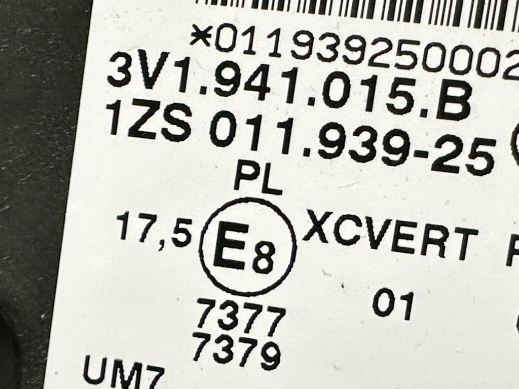 SKODA SUPERB III 3V SCHEINWERFER XENON R+L KOMPLET 3V1941015B-3V1941016B NEU!! - Obrázek 4