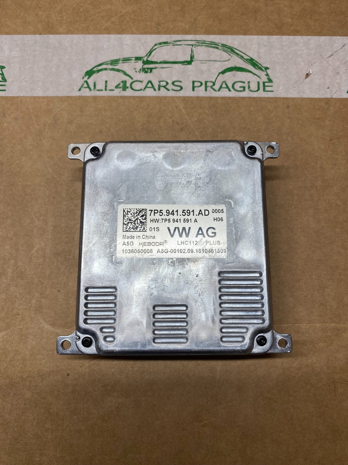 VW ARTEON,GOLF... KEBODA LED STEUERGERÄT,LEISTUNGSMODUL 7P5941591AD ORIG.NEU!!