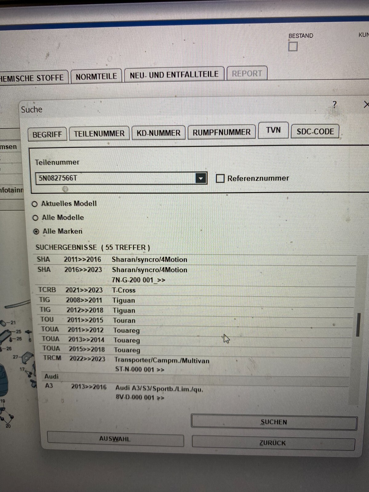 VW AUDI SEAT SKODA DRUCKTASTER KLAPPENSCHLOSS BETÄTIGUNG HECKKLAPPE ORIG.NEU!!! - Obrázek 19