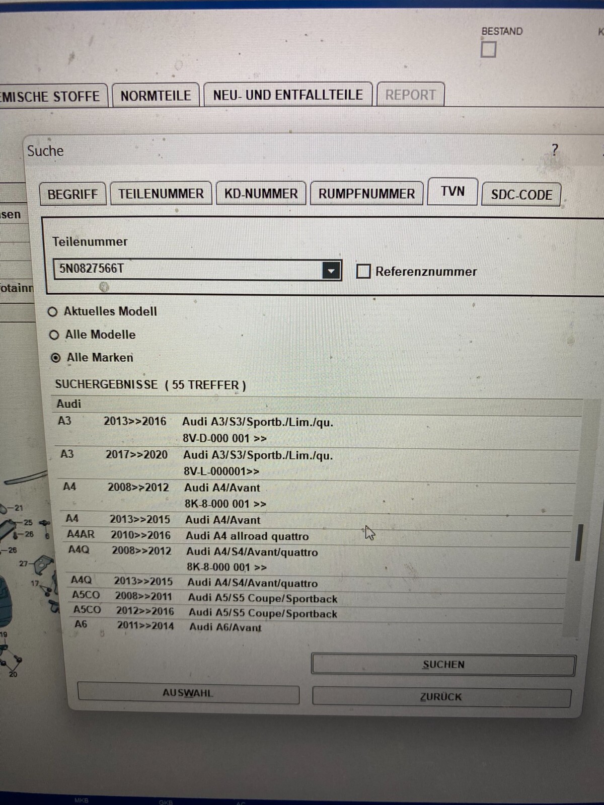 VW AUDI SEAT SKODA DRUCKTASTER KLAPPENSCHLOSS BETÄTIGUNG HECKKLAPPE ORIG.NEU!!! - Obrázek 20